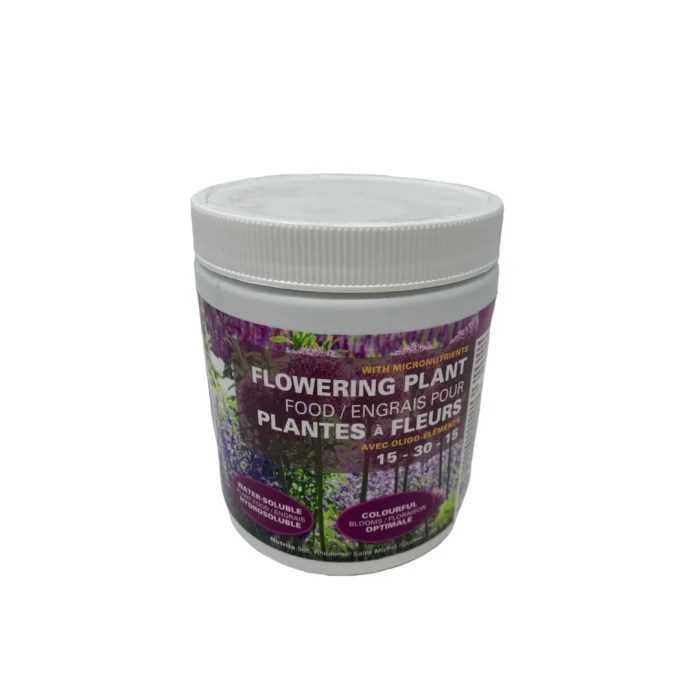 Plant food for flowering