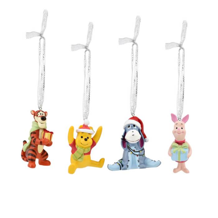 Pooh bear christmas ornament